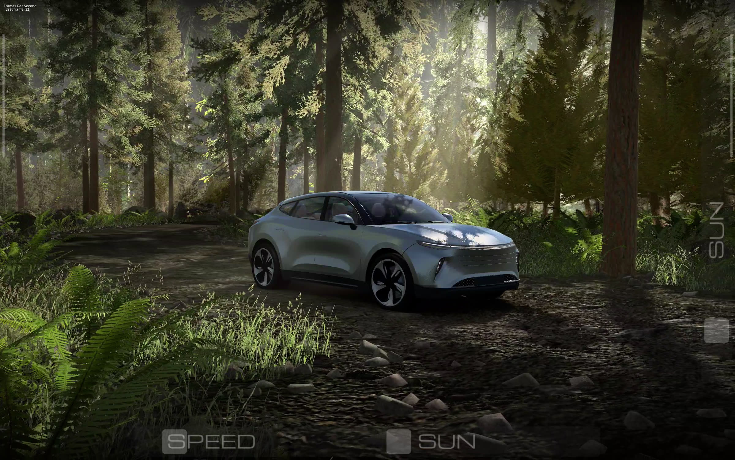 Kanzi 4 realistic car rendering on automotive SoC